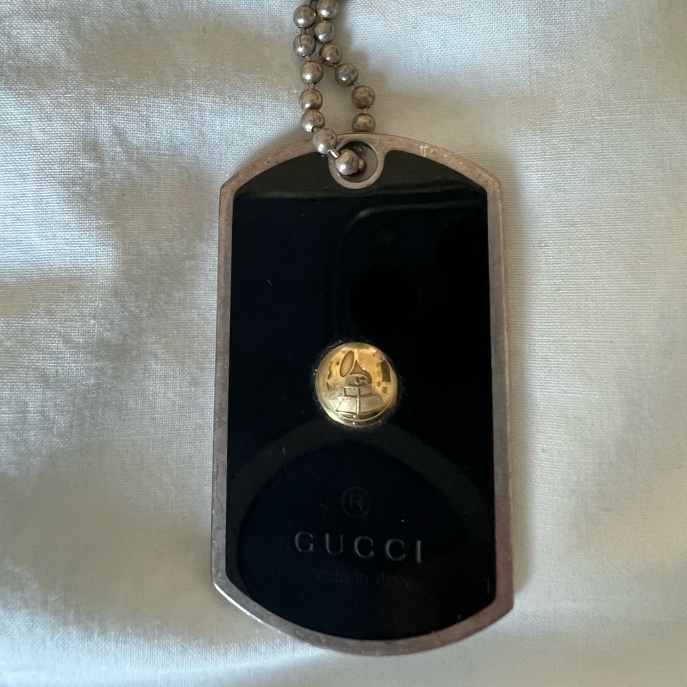 Gucci Grammy’s Dog Tag